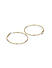 ToniQ Stylish Gold Plated Chic Hoop Earing For Women