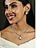 Fida Cute Silver Plated Geometric American Diamond Studded Party Wear Alloy Jewellery Set For Women