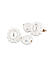 Toniq Classic Gold Plated White Pearl Drop Earring For Women