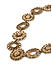 Toniq Classic Gold Plated Floral Statement Necklace for women