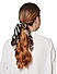 Toniq Set Of 2 Printed Scarf Hair Scrunchie For Women