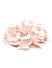 Floral Applique Pink Kids Hair Rubberband 