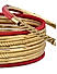  Ethnic Indian Traditional Set Of 11 Multicolor Thread Work Bangles For Women