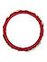 Fida Ethnic Indian Traditional Set Of 9 Red Thread Work Bangles For Women