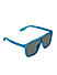 Blue Rectangular SunGlasses