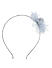Toniq Kids Silver Magical Party Tulle Bow Hair Band For Kids Girls/Children