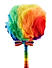 Toniq Kids Multicolor  Ombre Fluffy Fur Pom Pom Fun Pen For Kids/Children/ Adults