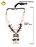  Ethnic Indian Traditional Silver Seshell Embellshed Vintage Necklace For Women