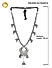 Oxidized Silver-Toned Tribal Necklace