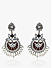 Silver-Toned Dome Shaped Jhumkas-ONESIZE-Silver