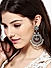 Silver-Toned Dome Shaped Jhumkas-ONESIZE-Silver