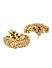 Kundan Sapphire Gold Plated Floral Chandbali Earring
