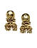 Gold Tone Jhumka Earrings For Women