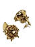 Gold Tone Jhumka Earrings For Women