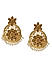 Kundan Gold Plated Floral Drop Earring