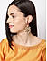 Ruby Kundan Gold Plated Jhumka Earring 