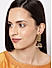 Black Gold Plated Enamelled Jhumka  Earring
