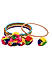 Set Of 6 Multicolored Silk Thread Bangles