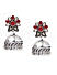 Ethnic Indian Traditional Silver Jhumka Earrings For Women