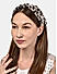 Toniq Wild Side Animal Printed Stain Head Band For Women