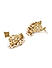 Kundan Beads Gold Plated Chandbali Earring