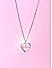 Barbie™ Limited Edition Stone Studded Heart Charm Link  Necklace