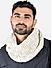 The Bro Code Grey Special Winter Seasonal Wear Synthetic Wool Neck Kerchief For Men 