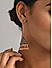 FIDA Ethnic Silver Plated  Beaded Drop Earring for Women