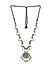 Fida Ethnic Oxidised Silver Beaded Choker Necklace for Women