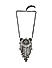 Fida Ethnic Oxidised Silver Beaded  Necklace Set for Women