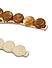 Toniq Gold You Shine Set Of 2 Stone Embellished Hair Clips/Pins For Women