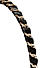 Black and Gold Hair Band For Women