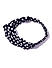 Black and White Polka Dot Printed Hair Band For Women
