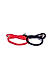 Red and Black Set of 2  Rubber Band For Women