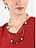 Fida Stunning Multicolor Gold Plated Geometric Shape Beads Ethnic Wear Alloy Jewellery Set For Women