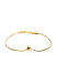 Gold-Plated Contemporary Bracelet