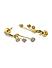 Gold-Plated Cz Jewellery Set For Women