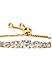 Gold-Toned Metal Gold-Plated Stone Studded Bracelet