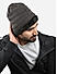 The Bro Code Dark Grey Special Winter Seasonal Wear Synthetic Wool Benie For Men 