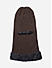 The Bro Code Brown Special Winter Seasonal Wear Synthetic Wool Benie For Men 