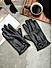 The Bro Code Black Special Winter Seasonal Wear PU Material Gloves For Men 