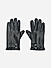 The Bro Code Black Special Winter Seasonal Wear PU Material Gloves For Men 