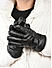 The Bro Code Black Special Winter Seasonal Wear PU Material Gloves For Men 