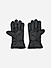 The Bro Code Black Special Winter Seasonal Wear PU Material Gloves For Men 