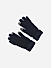 Toniq Elegant Black  Special Winter  Seasonal Wear Synthetic Wool Glove For Women Pair