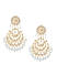 Kundan Pearls Gold Plated Layered Chandbali Earring