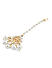 White Pearls Kundan Gold Plated Maang Tikka