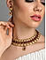 Ruby Gold Plated Antique Jewellery Set