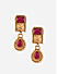 Ruby Gold Plated Antique Jewellery Set