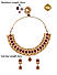 Ruby Gold Plated Antique Jewellery Set